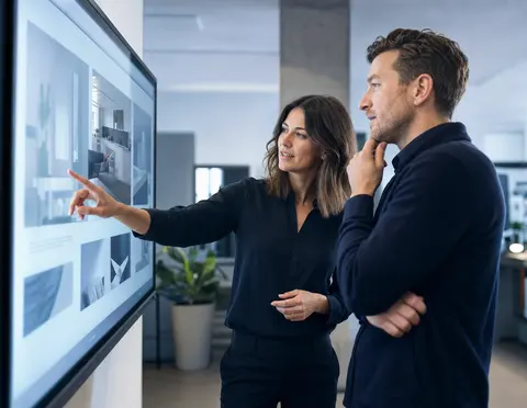 Entwickler von Lota Engineering gestaltet eine SEO-optimierte Website am Bildschirm in Düsseldorf