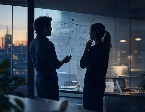 IT-Consulting-Meeting zur Digitalisierung und Fördermittel-Planung in Düsseldorf